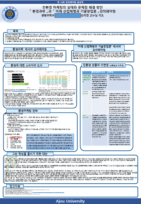 친환경 마케팅의 실태와 문제점 해결 방안