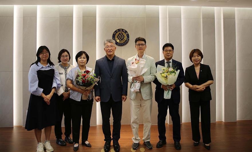 김도영·함경숙·최영훈 기부자 기부금 전달식